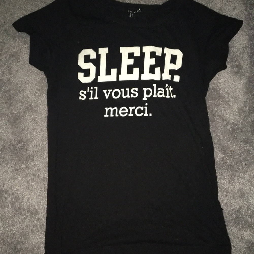 S graphic tee